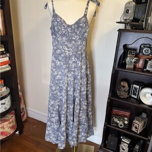 Altared State Floral Blue Dress
